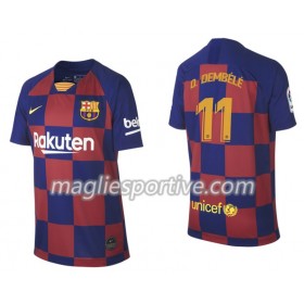 Completo Calcio Barcellona Ousmane Dembele 11 Divisa Prima 2019/2020 